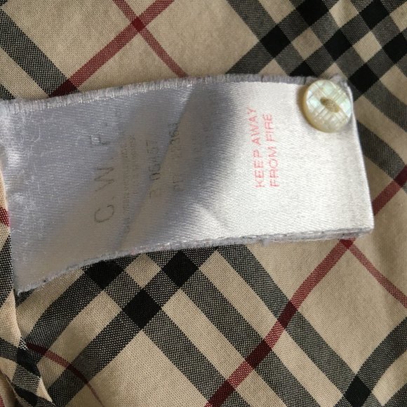 BURBERRY Short Sleeve Button Down Size 2 Toddler - Picture 8 of 8
